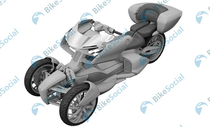 Next-generation Yamaha trike concept shows a big leaning three-wheeler is on the horizon